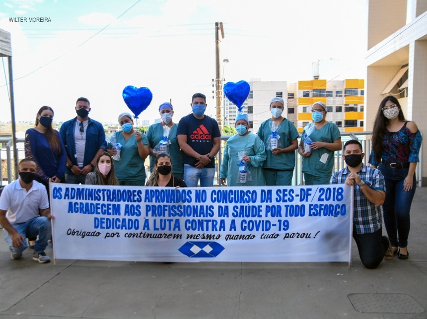 Jorge Vianna participa de homenagem de Comissão de Administradores aos servidores da Saúde