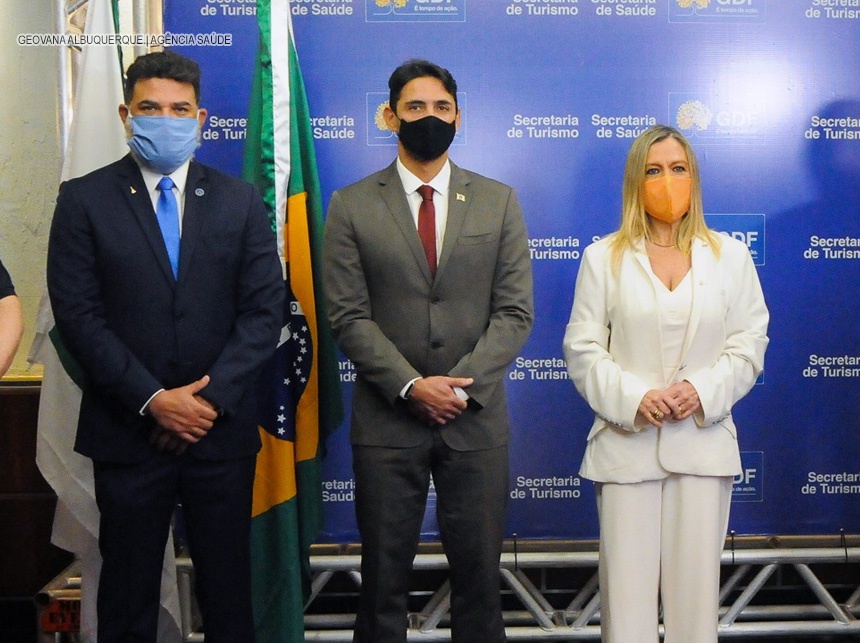 Jorge Vianna participa de lançamento do Programa Acolher que oferece hospedagem a servidores da Saúde