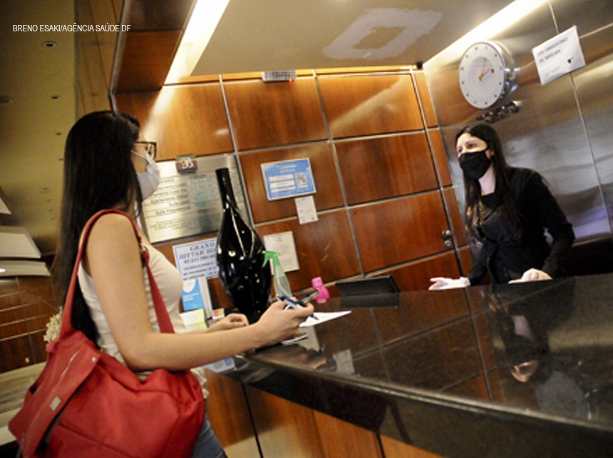 Profissionais de Saúde do HRAN começam a se instalar nos hotéis da rede Bittar