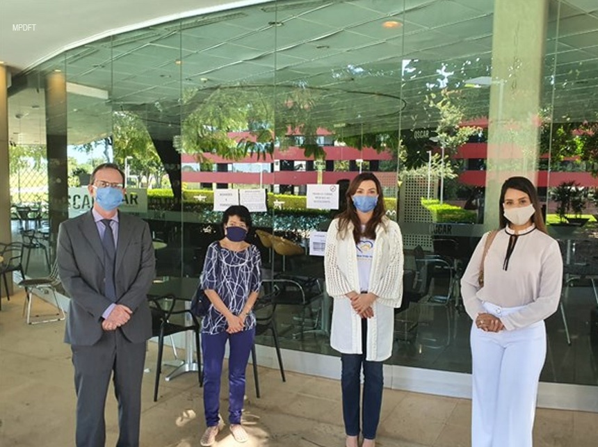 Covid-19: MPDFT inspeciona hotel que recebe idosos em situação de risco