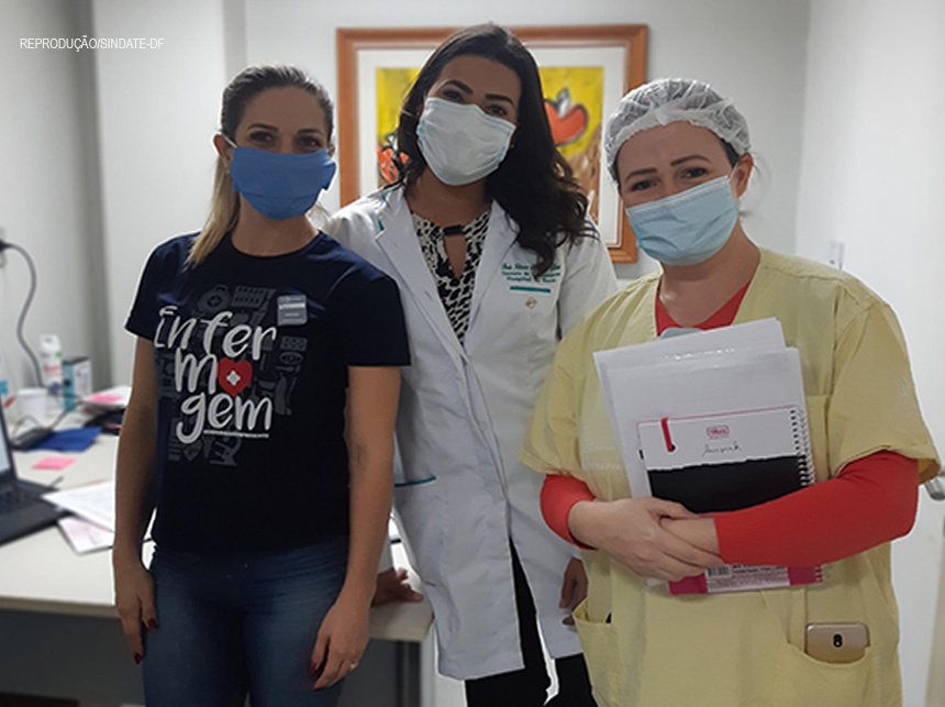 Sindate realiza vistorias no Hospital de Base do DF