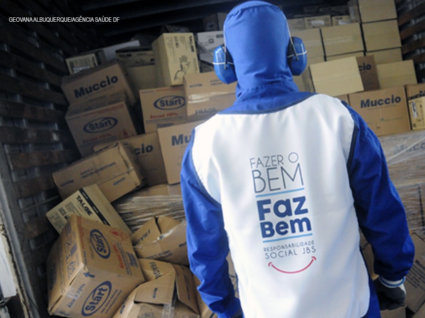 Empresa doa mais de 34,5 mil EPIs e insumos para a Saúde