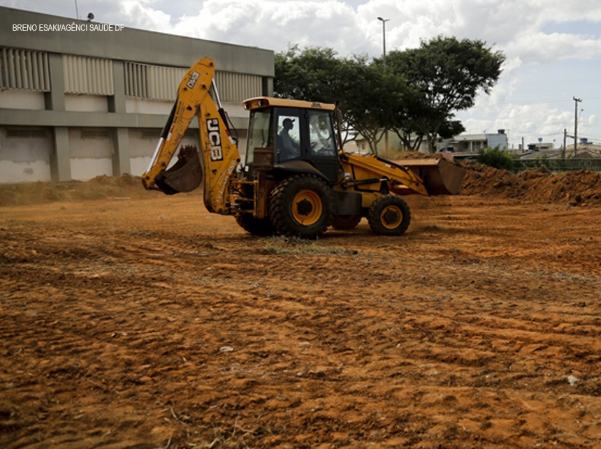 Obras do hospital acoplado ao HRC são iniciadas