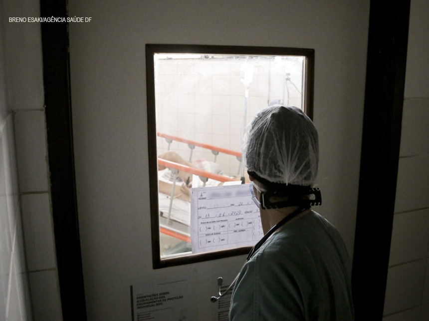 Hospital de Samambaia tem área exclusiva para pacientes com suspeita da Covid