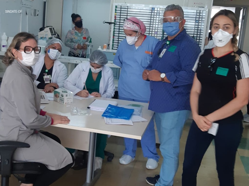 Sindate realiza vistoria no HUB após denúncias