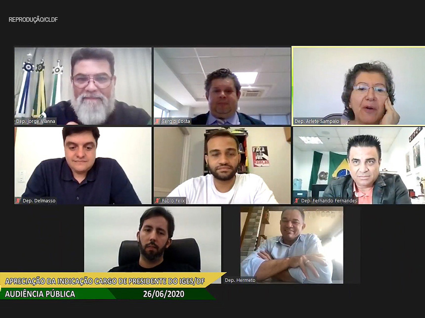 CLDF aprova indicação para presidência do IGESDF