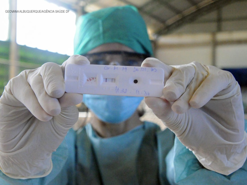 DF é a região do país que faz mais testes em massa para Covid-19