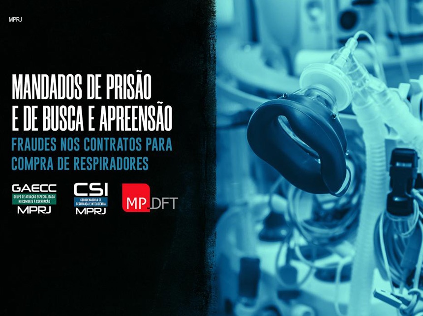 Operação Mercadores do Caos: MPRJ e MPDFT cumprem mandados no RJ e em Brasília