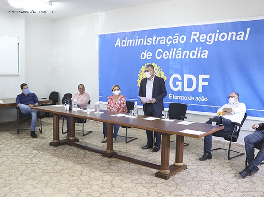 Saúde apresenta ações para enfrentar a Covid-19 em Ceilândia