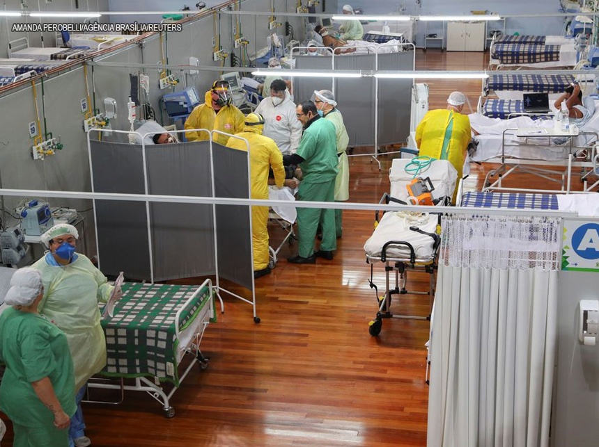 Brasil registra 672.846 mil casos confirmados e 35.930 óbitos por Covid-19