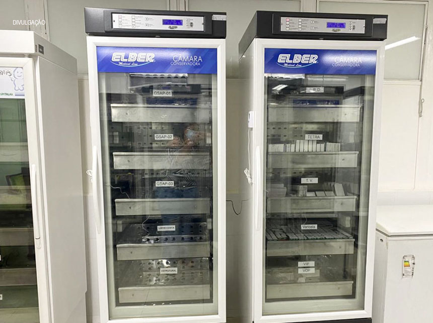 Saúde compra 183 câmaras frias para armazenar vacinas