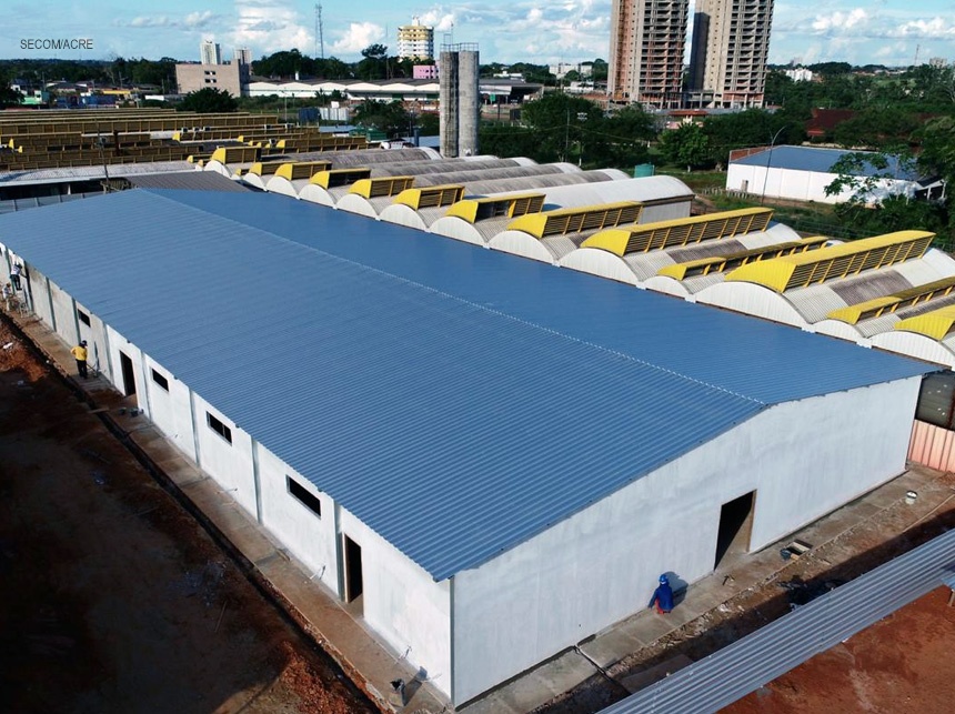 Ministro da Saúde interino inaugura hospital de campanha no Acre