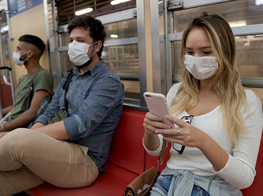 MPs pedem liminar de urgência para que GDF atue a fim de obter isolamento social mínimo de 60%