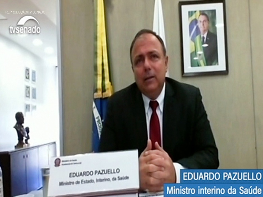 Ministério só gastou 27,2% do dinheiro para combater pandemia, admite Pazuello