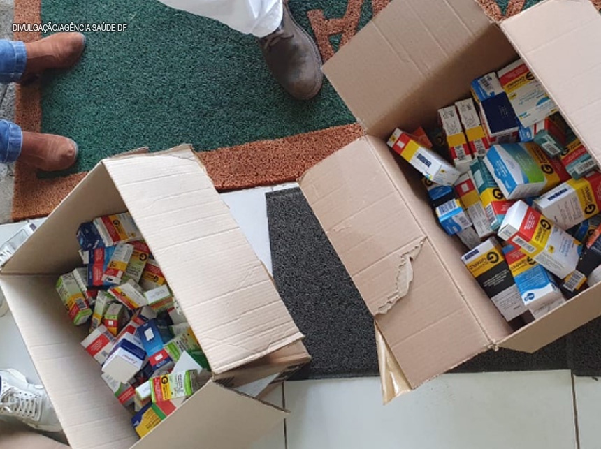 Vigilância Sanitária apreende medicamentos controlados vendidos ilegalmente no DF