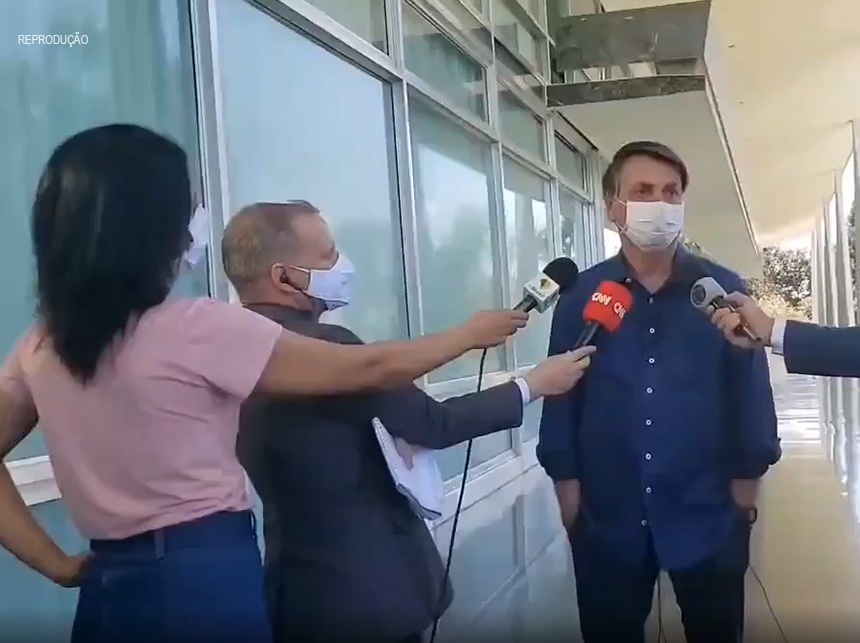 Bolsonaro cometeu mais um crime aponta ABI, por exposição de profissionais de imprensa ao coronavírus