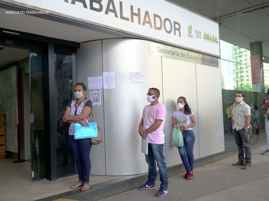 Novembro começa com 175 vagas nas agências do trabalhador do DF