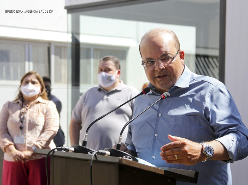 Ibaneis assina ordem de serviço para construção do hospital de campanha em Ceilândia