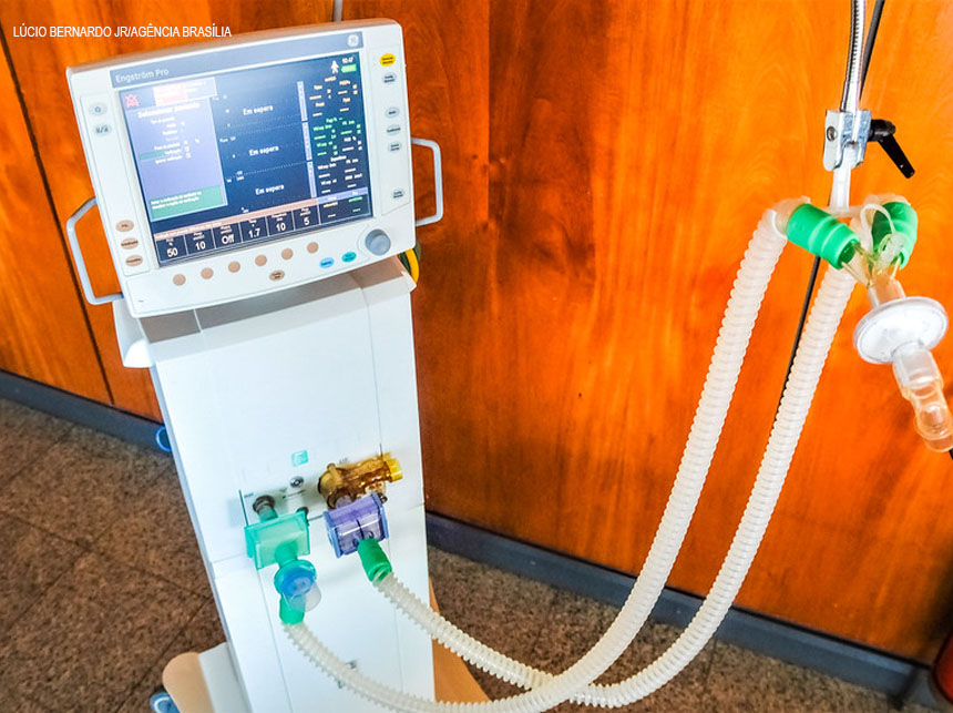 Já chegaram ao Brasil 400 ventiladores pulmonares doados pelos EUA