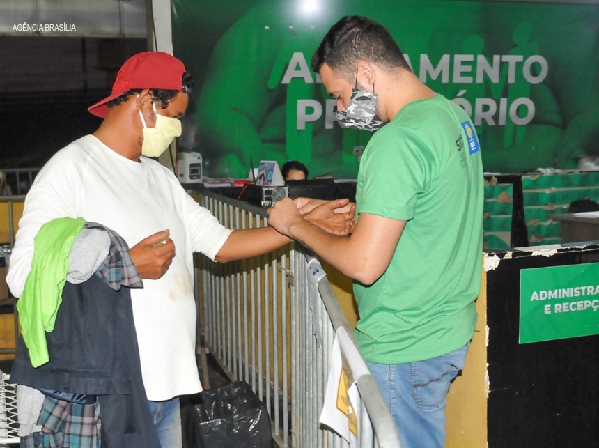 GDF prorroga atendimentos nos alojamentos provisórios para população em situação de rua