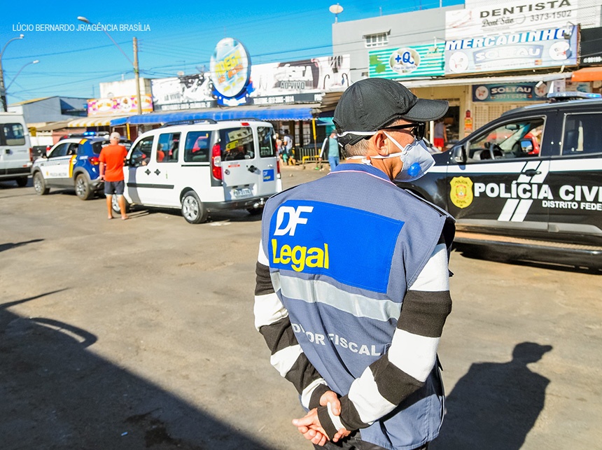 Coronavírus: GDF realiza megaoperação de fiscalização em Ceilândia e no Sol Nascente/Pôr do Sol
