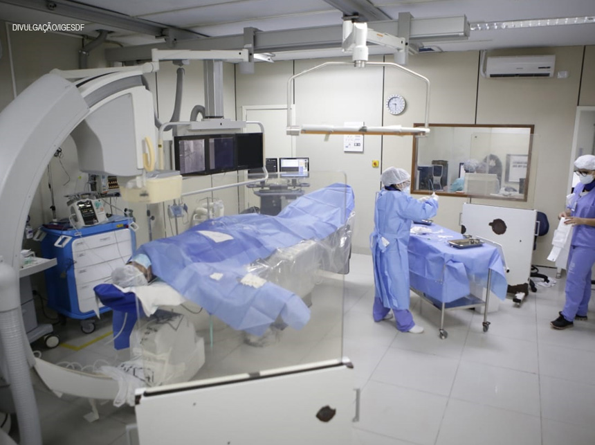 Hospital de Base do DF empreende força-tarefa para cateterismo