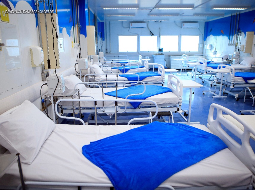 IGESDF começa a montar mais 50 leitos de UTI para Covid-19