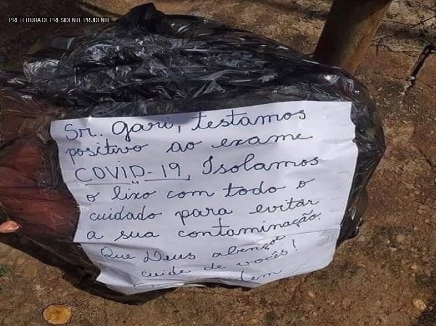 Eu faço a minha parte: como descartar EPIs e o lixo domiciliar de pessoas contaminadas