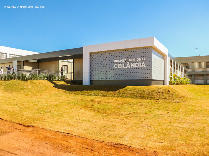 Novo Hospital Modular no HRC é inaugurado, em Ceilândia