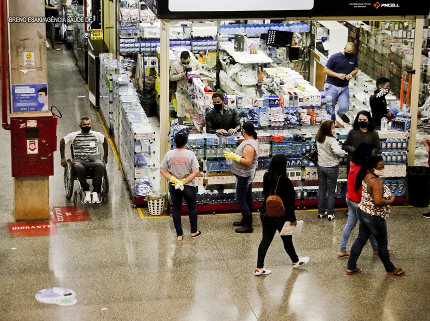 Vigilância Sanitária recebe denúncias de pessoas trabalhando no DF com suspeita de Covid-19