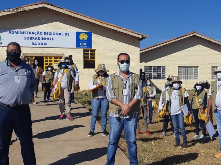 Região de Sobradinho recebe ações do Sanear Dengue