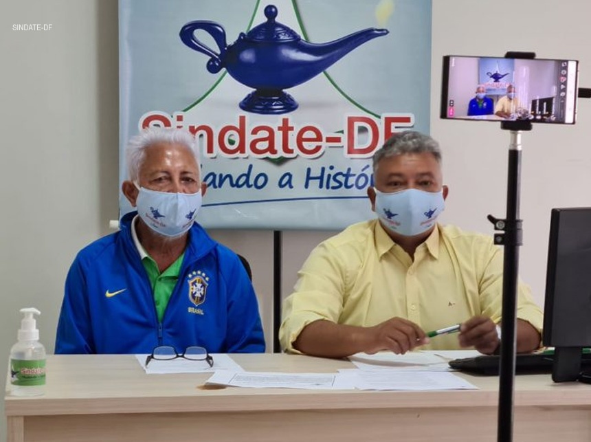 Em assembleia do Sindate-DF, servidores do IGESDF querem recebimento da primeira parcela do 13º salário para 14 de agosto