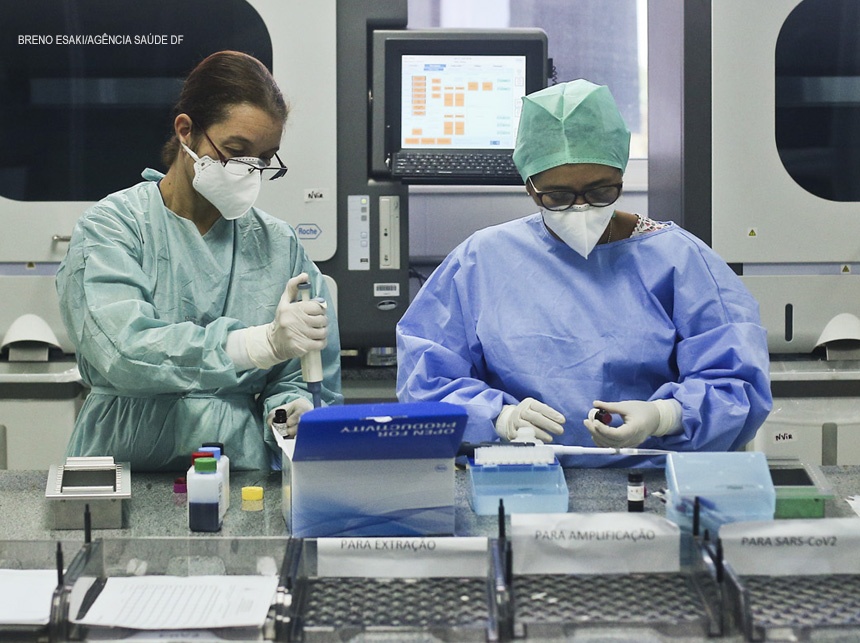 Lacen-DF zera fila de exames Covid-19 pendentes e atinge a marca de 80 mil testes liberados