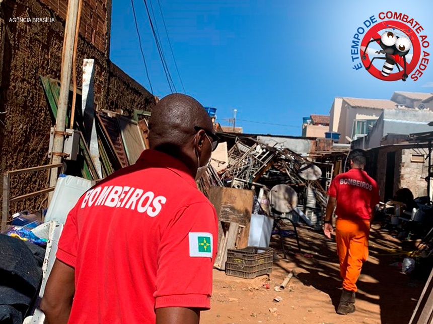 Bombeiros fiscalizam ferros-velhos do DF em busca do Aedes aegypti