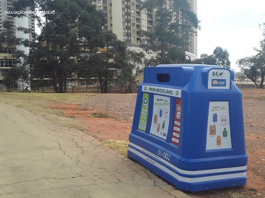 Nova fase da coleta seletiva com instalação de papa-recicláveis