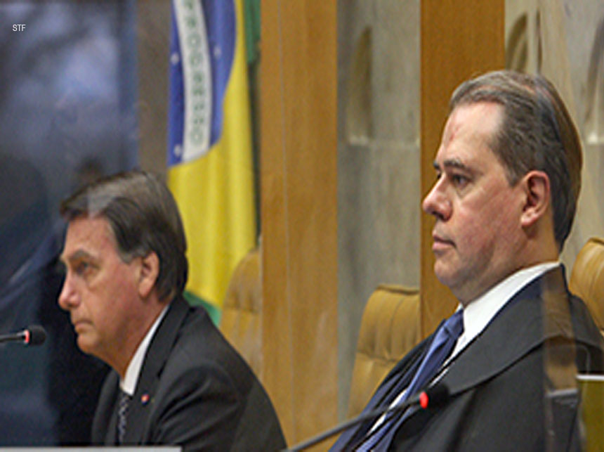 Ministro Dias Toffoli é homenageado em sua última sessão plenária como presidente do STF