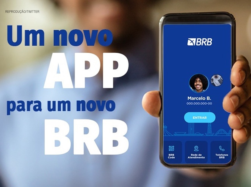 BRB lança nova versão de aplicativo para celular