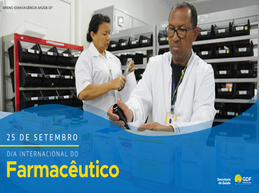 Dia Internacional do Farmacêutico é comemorado em 25 de setembro