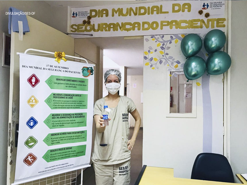 Dia Mundial da Segurança do Paciente foca na segurança do trabalhador da saúde