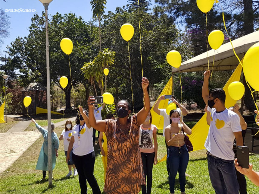 Região de Saúde Centro-Sul promove atividades voltadas para o Setembro Amarelo