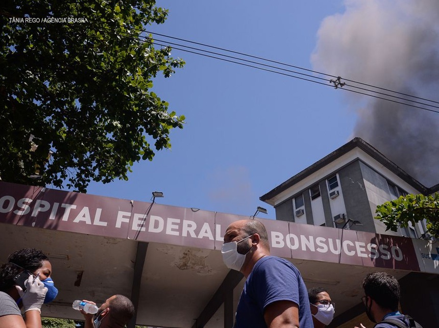 Hospital de Bonsucesso será reaberto parcialmente após incêndio