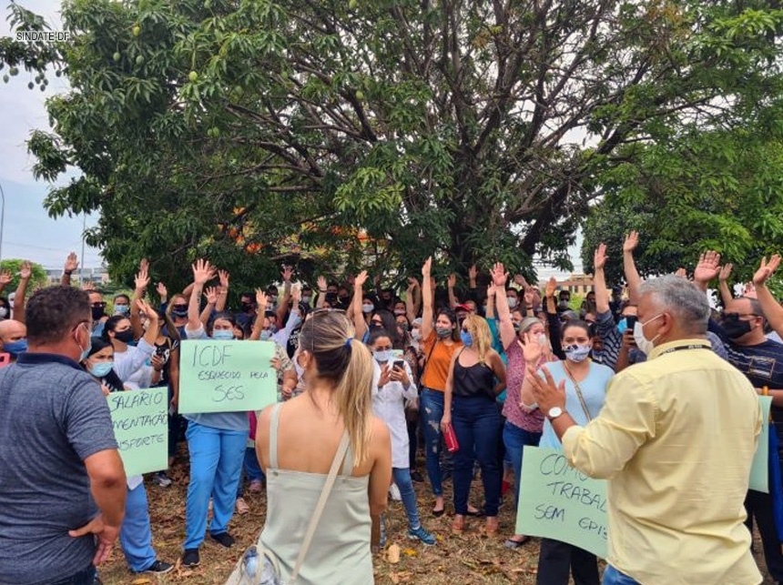 Por falta de pagamento, trabalhadores do ICDF decidem por estado de greve