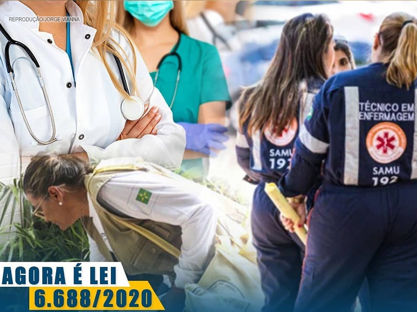 Lei que garante fardamento aos profissionais de saúde é promulgada