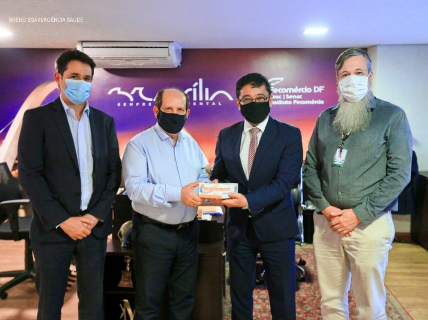 Sesc e Fecomércio doam testes para inquérito sorológico do coronavírus ao GDF