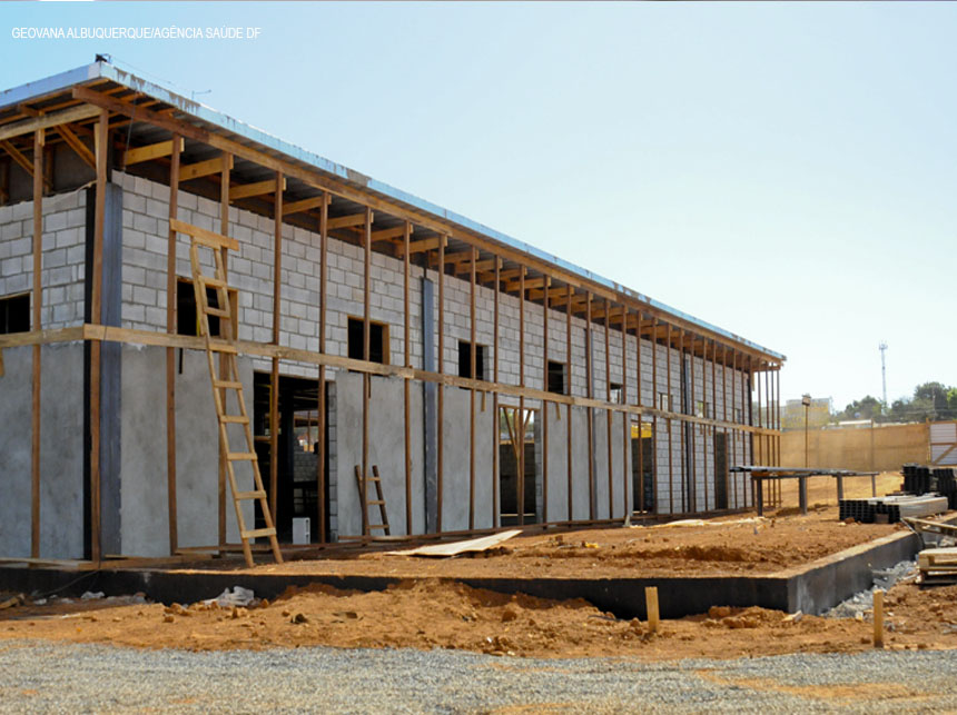 Obra do Hospital de Campanha de Ceilândia é entregue à Secretaria de Saúde