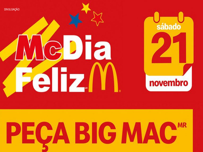 GDF isenta ICMS de todos os BigMac no McDia Feliz