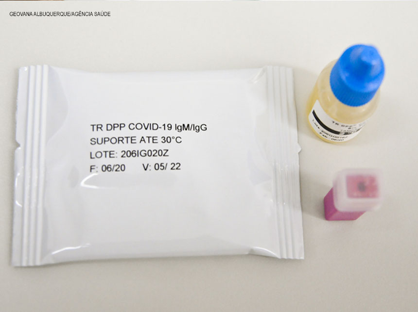 Atenção Primária recebe 145 mil testes rápidos para detecção da Covid-19