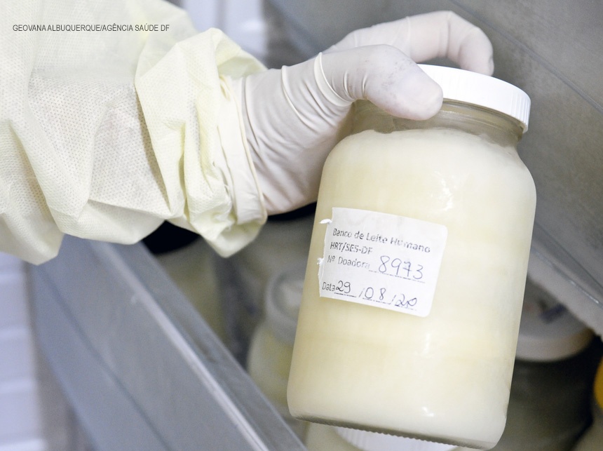 Com estoque baixo, Banco de Leite do DF precisa de ajuda