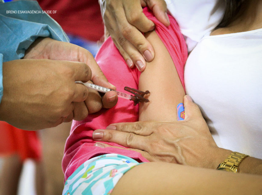 Vacinação contra poliomielite e Multivacinação são prorrogadas até o dia 11 de dezembro