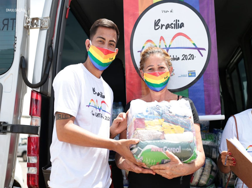 LGBTI+ em vulnerabilidade recebe apoio do GDF